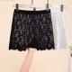 高端蕾丝半身裙女高腰A字短裙通勤百搭遮胯叠穿淑女风防走光屁帘