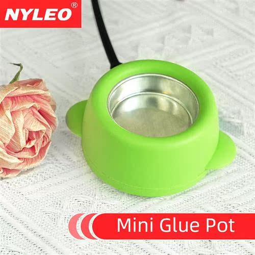 耐利澳nyleo熔胶炉NL109 30W迷你塑料化胶接发器热胶炉glue pot