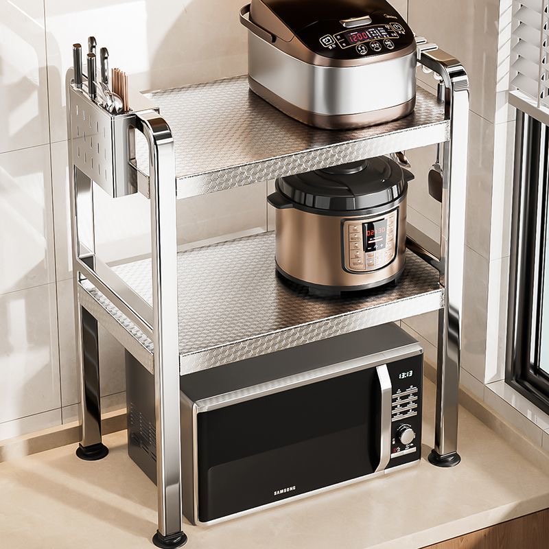 不沾指纹【新升级】微波炉架