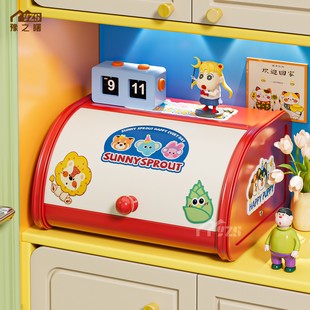 可爱玄关收纳盒钥匙口罩门口家用化妆品首饰桌面储物整理盒抽屉式