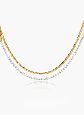 新品时光之结蝴蝶结百搭锁骨链