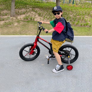 萌大圣MB04儿童自行车男孩4一8岁女孩童车宝宝脚踏车16寸带辅助轮
