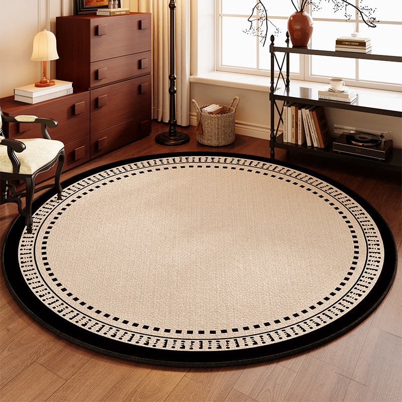 圆形地毯卧室电脑椅防滑地垫客厅沙发转椅地毯垫易打理免洗床边毯,居家布艺,入户地垫,淘宝优惠券,粉丝福利购,淘宝优惠卷