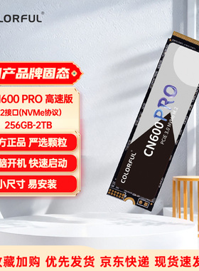 七彩虹CN600Pro系列 M.2 SSD台式机NVME协议电脑游戏高速固态硬盘
