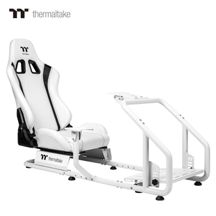 TT GR300赛车模拟驾驶舱支架直驱式游戏方向盘踏板黑色白色模拟器