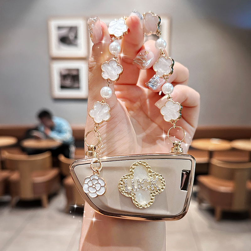 适用宝马一系钥匙套525五系5系530li高级感ix3女士1系x3汽车740壳