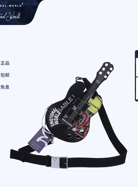Emotional World X Discovered联名系列吉他包单肩斜跨女包包小众