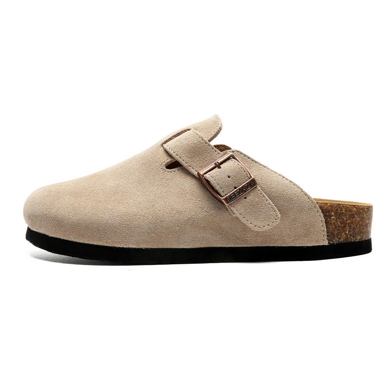 Spring and Summer New Lightweight and Versatile Slip-On Birkenstock Shoes, Height-Increasing, Unisex, Fashionable Casual Thick-Soled Shoes 3215