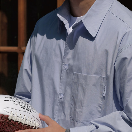 春季高级感纯棉小设计衬衫