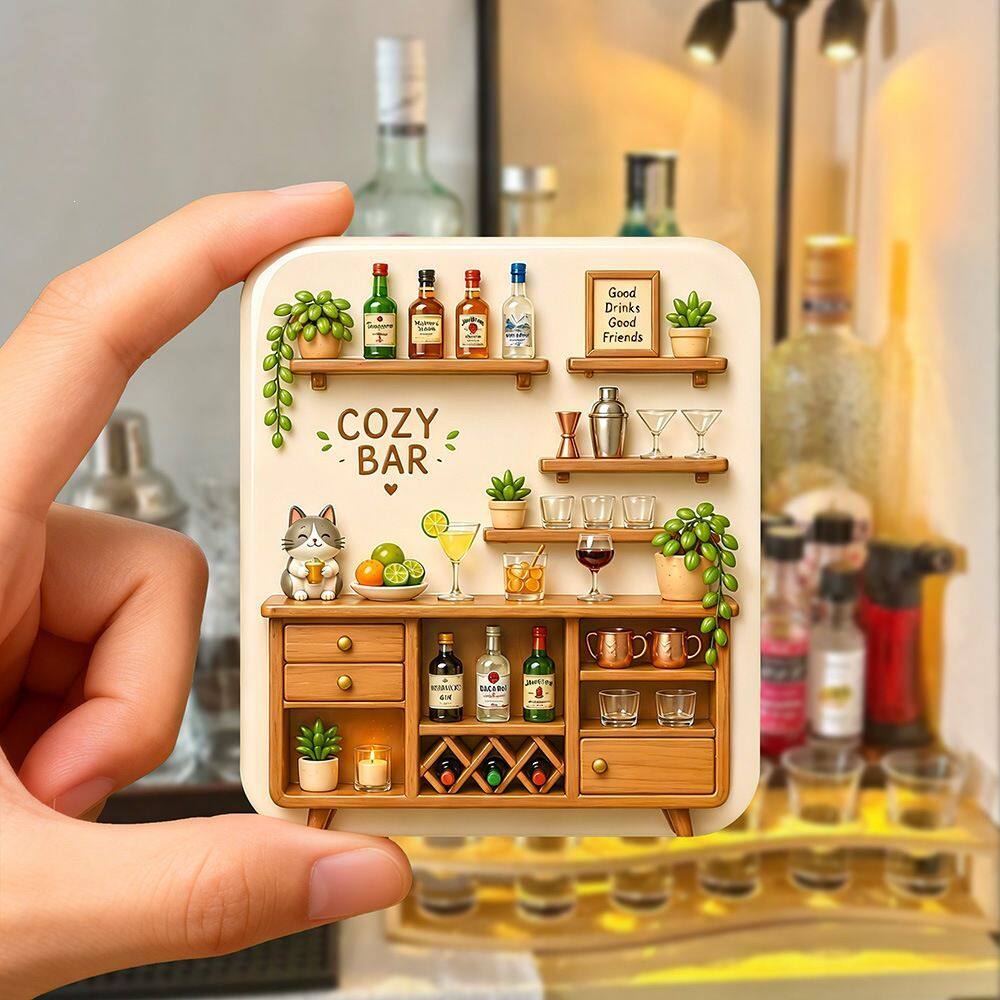 现代轻氧酒庄创意树脂立