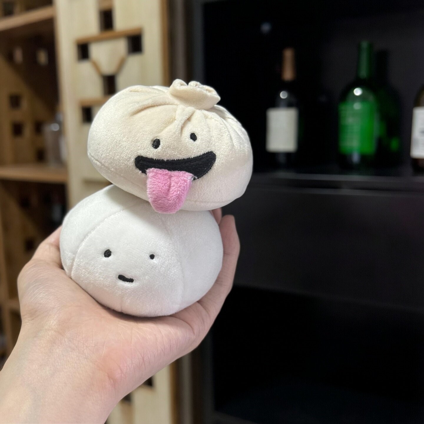 创意可爱包子毛绒玩偶解压玩具