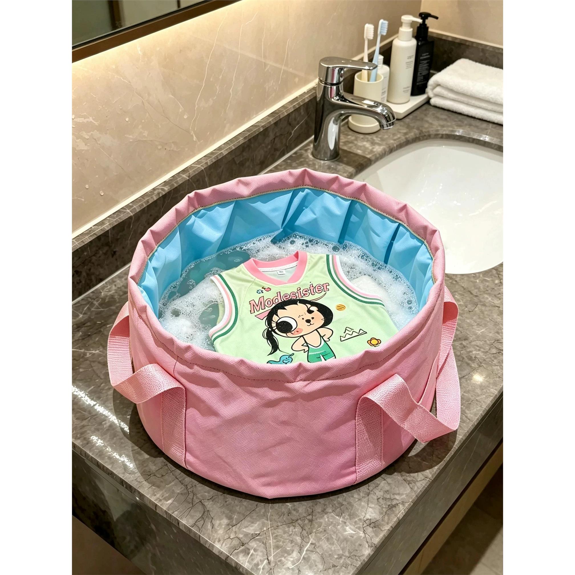 旅行折叠水盆酒店洗衣神