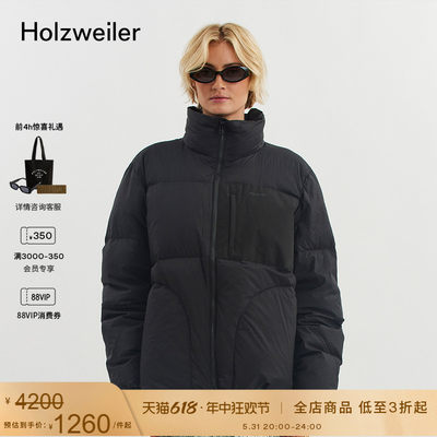 新品羽绒服Holzweiler高领