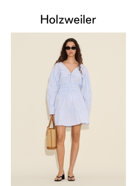 [博主同款][新品]Holzweiler女士24秋冬新款Liebe连衣裙法式