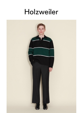 [春夏新款]Holzweiler男士春夏新款经典剪裁休闲百搭Lopa西装裤