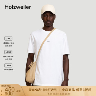 Holzweiler男士 简约时尚 Oslo城市系列休闲T恤