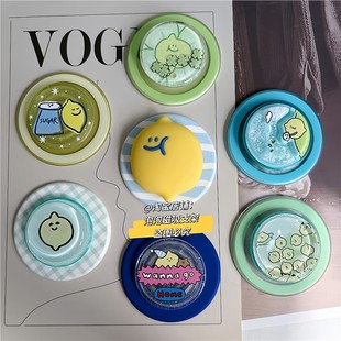 【泡泡骚通用·完美一日】早安柠檬联名手机支架磁吸啪嗒清新水果