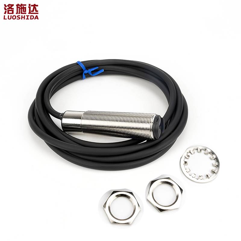 M12光电开关漫反射式红外传感器FTD-12100NO不可见光电感应器开关