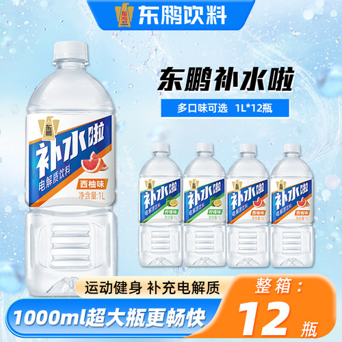 东鹏补水啦电解质饮料1000ml大瓶