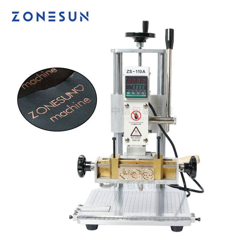 ZONESUN ZS110升级数码烫金机 皮革PVC卡黄铜冲压字母烫印压唛机高性价比高么？