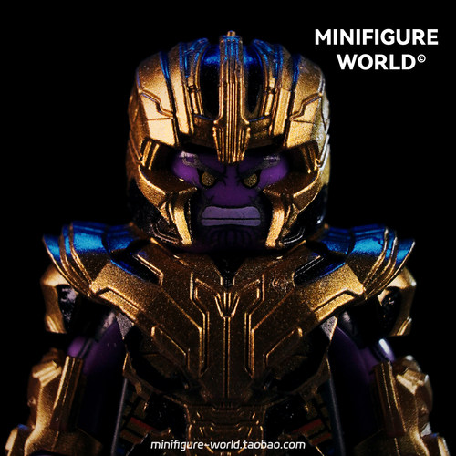 灭霸复仇者联盟无限手套漫威超级英雄电影第三方拼装积木人仔摆件