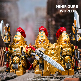 战锤40K帝皇禁军利刃勇士战棋暗源游戏第三方拼装人仔积木玩具