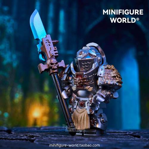 桌游40K灰骑士终结者战棋星际战士黑圣堂游戏第三方积木人仔玩具