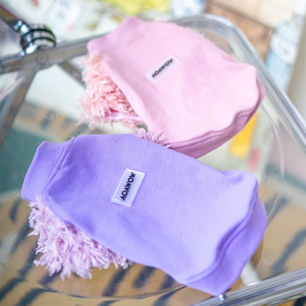 AOAWOW®猫狗新潮羽毛T恤衬衫