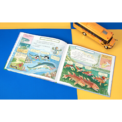 神奇校车探索人类进化非注音版神奇的校车一年级绘本