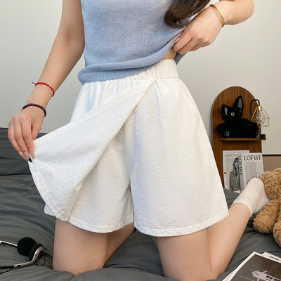 休闲冰丝运动工装裙裤