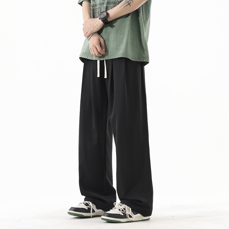 ESSENTIALS RUN男款夏季裤多色薄款直筒裤男士宽松休闲运动裤男生