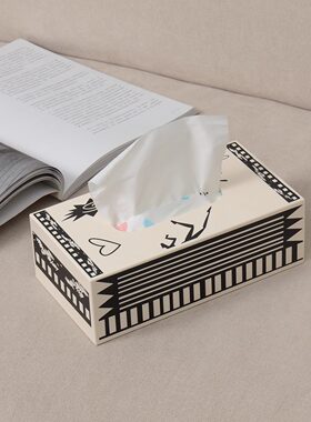 Mody Dick北欧风亚克力纸巾盒家用抽纸盒餐巾纸盒创意收纳