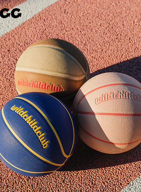 WCC DM300纯色篮球礼盒7号标准蓝球生日礼物男生室内室外通用正品