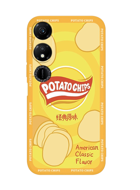 薯片适用荣耀畅玩20手机壳畅玩30m华为40plus玩畅c新款pro硅胶por套honor卡通puls男女小众二十三十四十创意