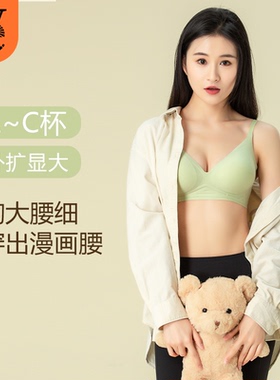 VE内衣文胸外扩小胸显大聚拢无痕文胸女辣妹漫画胸防下垂文胸罩