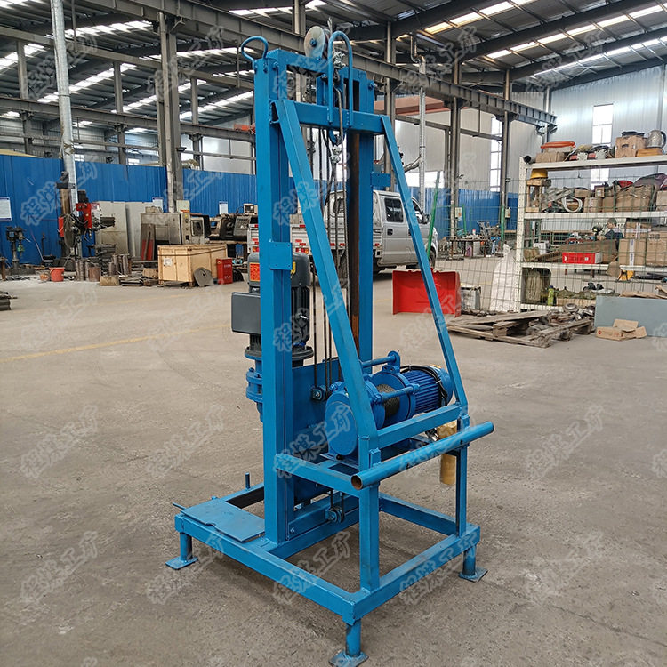 程煤 家用电动升降式打井机 100米全自动遥控钻井机生产制造