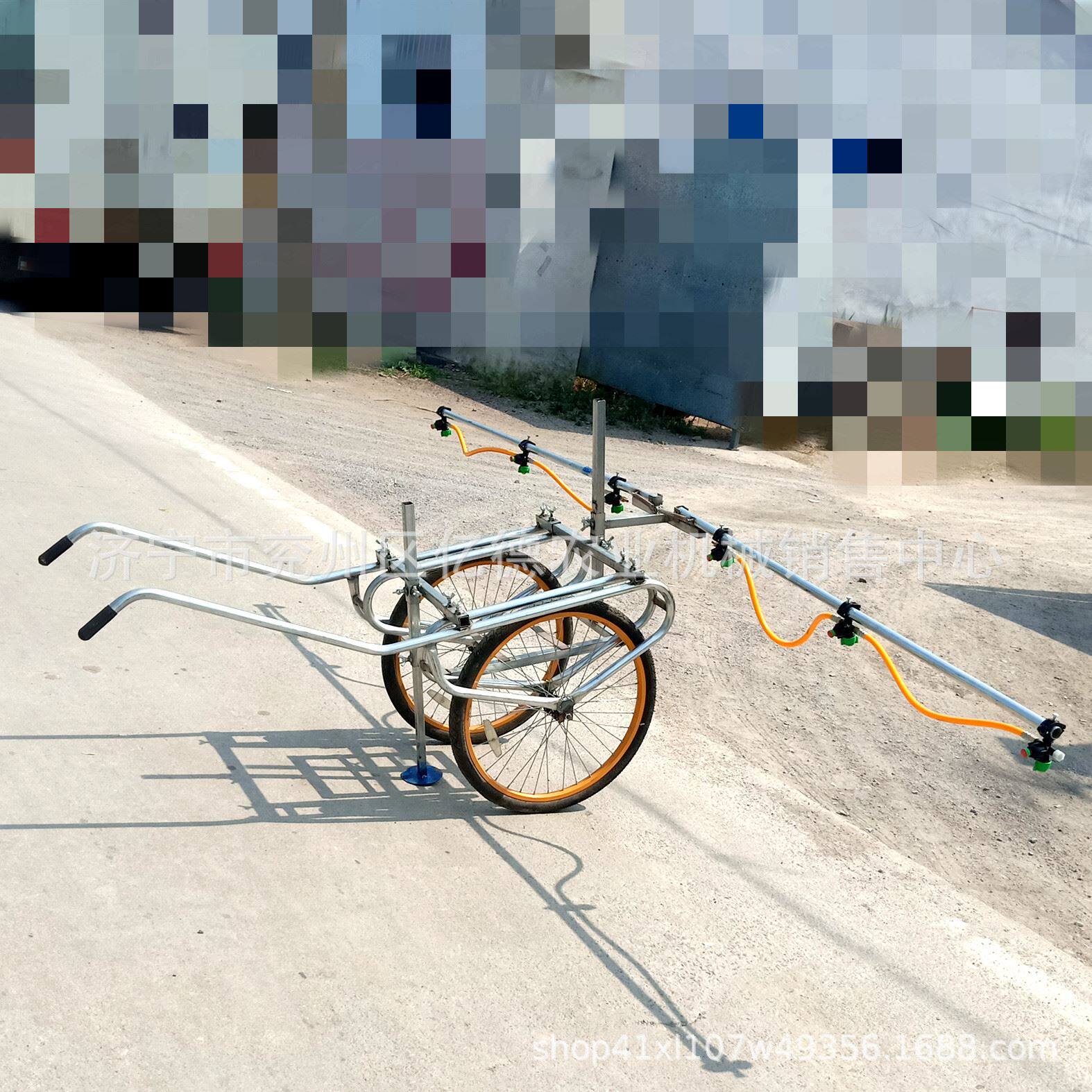 河南热销农用喷药机架子手推架子喷药宽幅 效果好老人儿童都可用