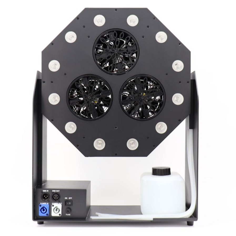 跨境新款舞台LED泡泡机大型舞台婚礼活动演出专用气氛特效吹泡机