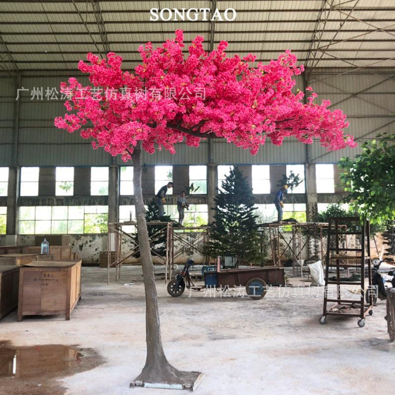 婚庆仿真樱花树室内外装饰拱门樱花树假樱花树景观树