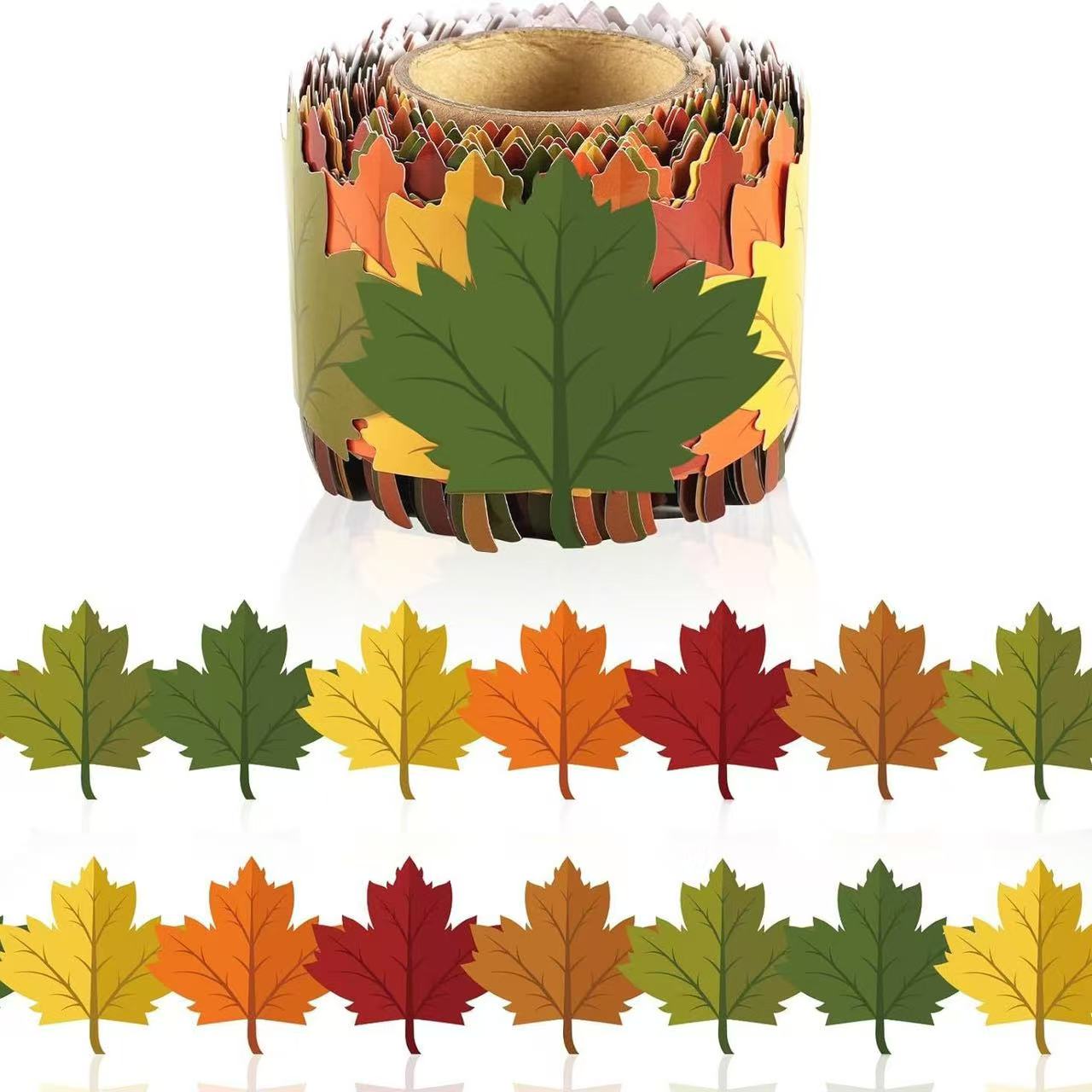 枫叶装饰贴纸秋季教室黑板报装饰