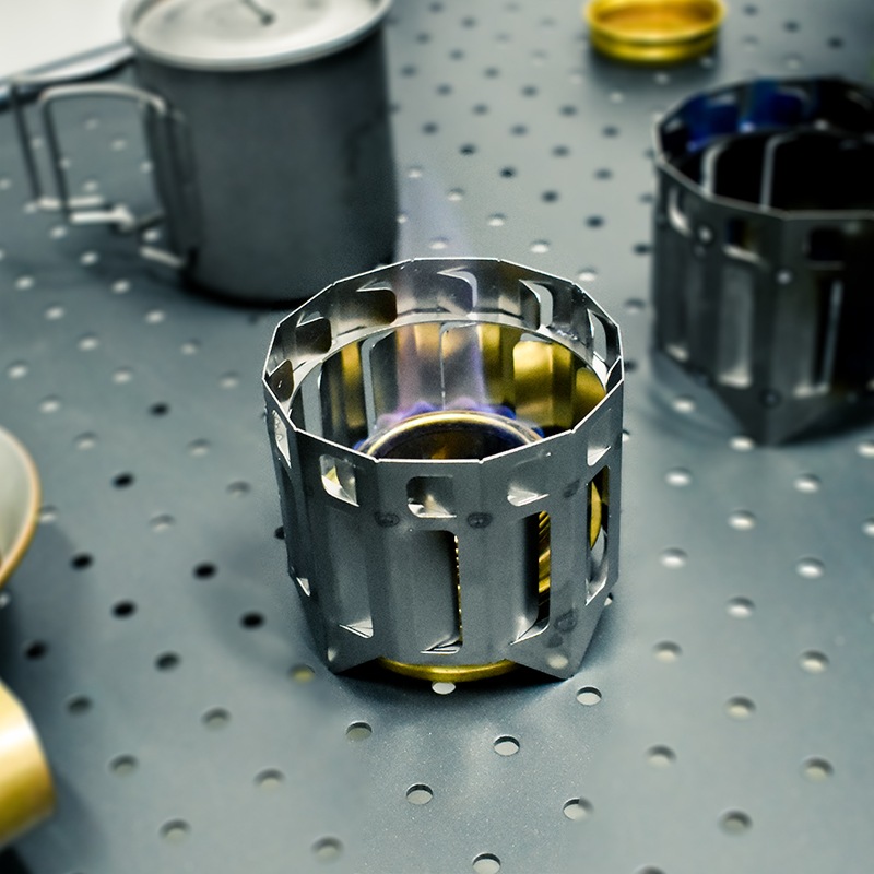 酒精炉防风罩收束火焰evernew