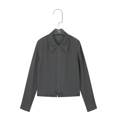 2026春夏新款时尚休闲风短款百搭桑蚕丝外套BH0025