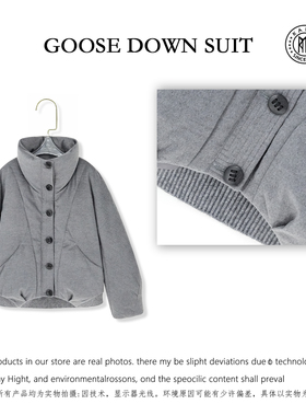 【AMU】2025新款绗缝短款鹅绒服ZE111