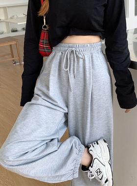 Women's jogging trousers street wear长裤女慢跑裤街头装束脚裤