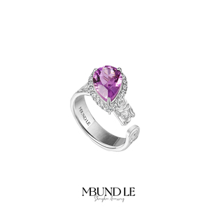 摩邦珠宝山海云云-祥云开口戒指中国风高级感女款节日礼物