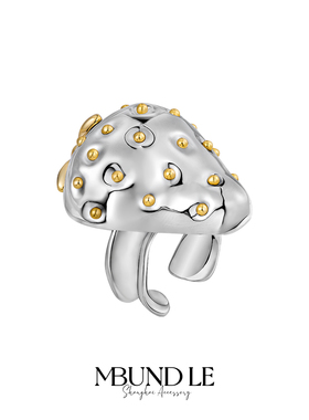 孟子义同款 摩邦珠宝童话镇的下午茶-草莓戒指