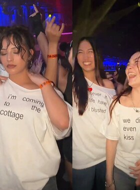 we didn't even kiss巅峰对决趣味英文短袖T恤夏季heatedrivalry