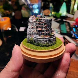 原创纯手工 魔戒白城 微缩景观模型场景手办工艺品摆件装饰品包邮