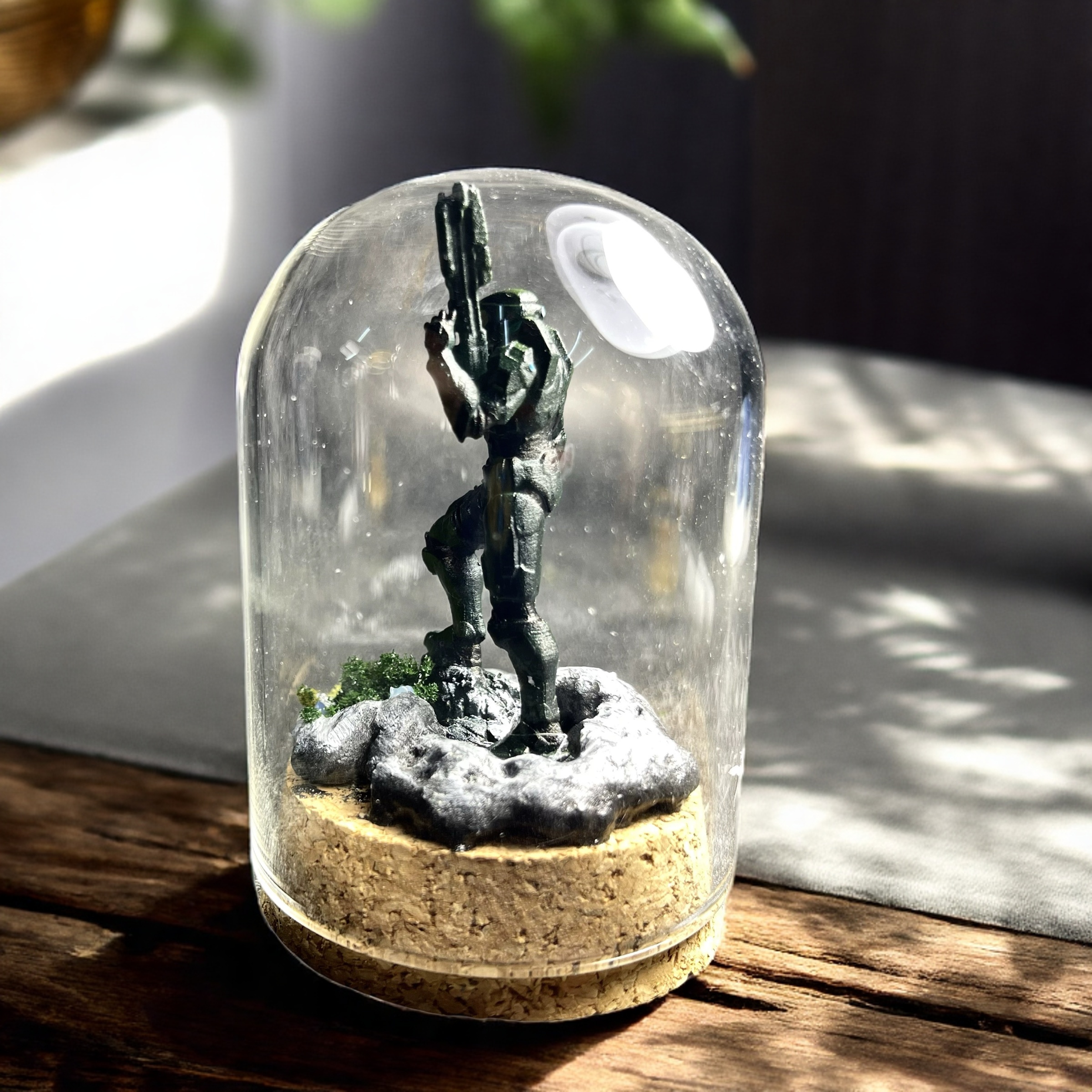 原创纯手工 士官长 桌面简约摆件玩具礼物 手办装饰静态 直销现货