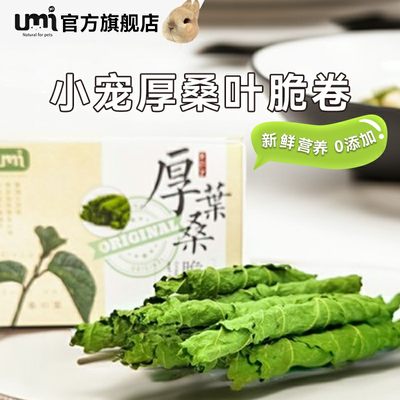 手摘新鲜烘干桑叶脆卷兔子